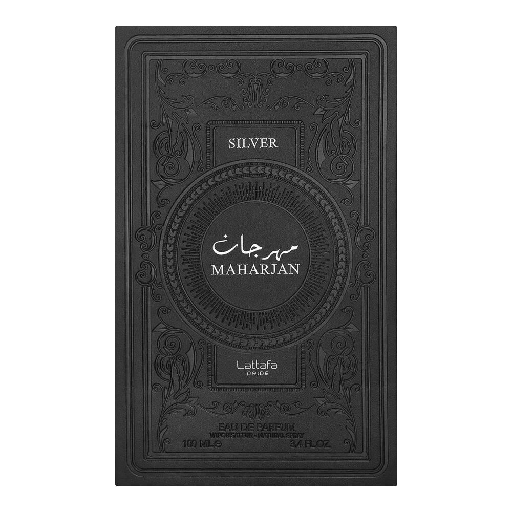 Lattafa Pride Maharjan Silver EDP 100ml | Men’s Perfume | Long Lasting Arabic Fragrance