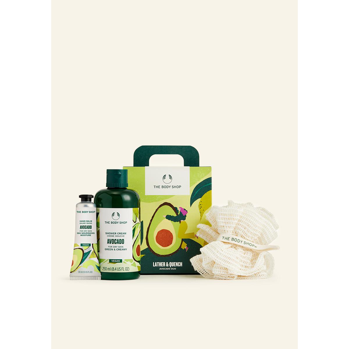 The Body Shop Lather & Quench Avocado Duo