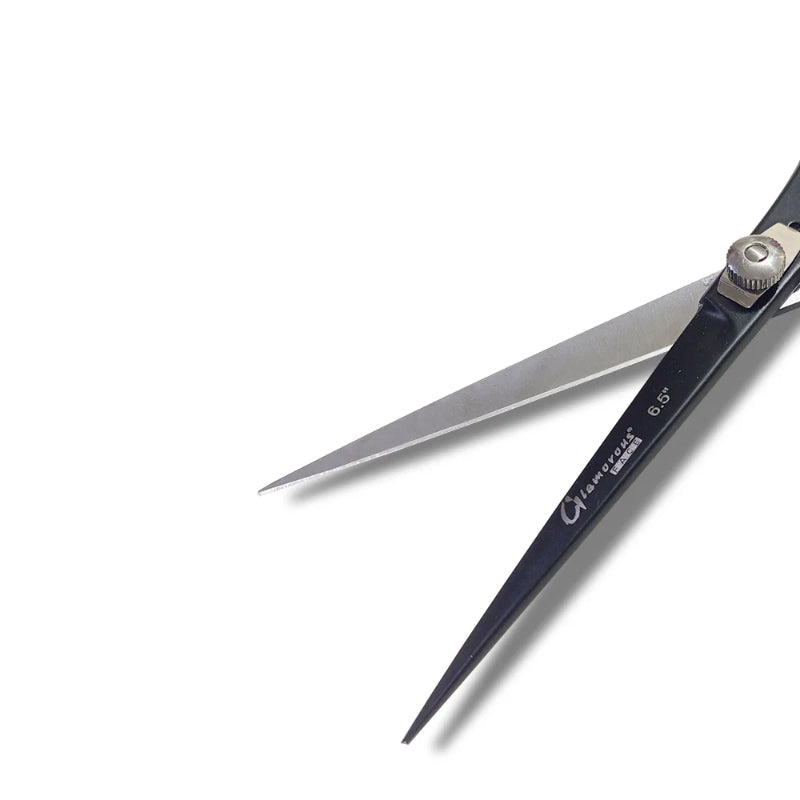 Glamorous Face Professional Hair Cutting Scissor, Hair Shears 6.5 inch Black Color (B)