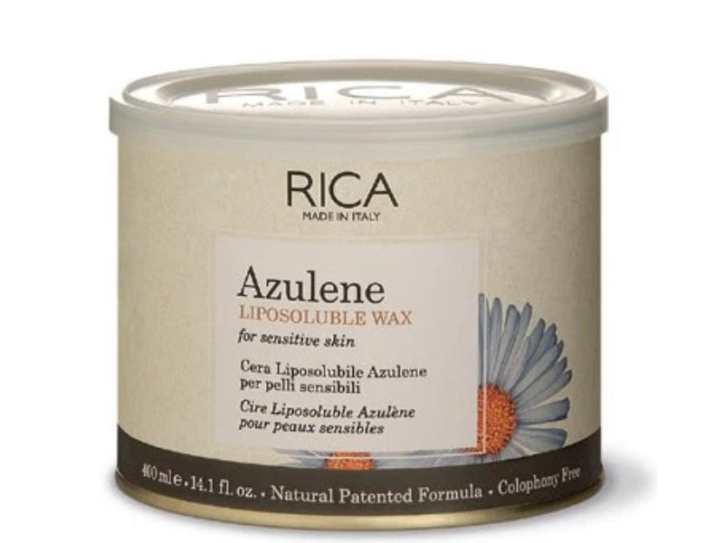 RICA Azulene Liposoluble Wax For Sensitive Skin 400ml
