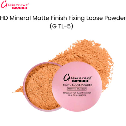 Glamorous Face HD Mineral Matte Finish Fixing Loose Powder (G TL-5)