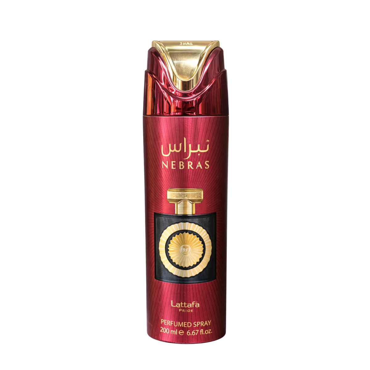 Lattafa Pride Nebras Perfumed Spray 200ml – Long Lasting Luxury Sweet Vanilla Amber Fragrance Body Spray for Men & Women