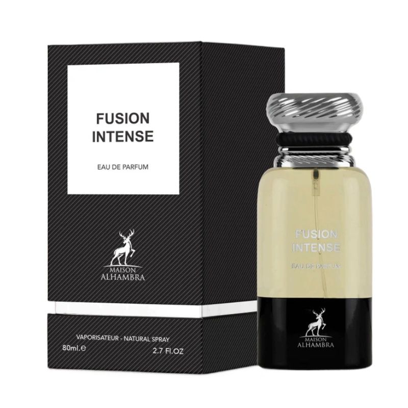 Fusion Intense Eau de Parfum by Maison Alhambra 80ml Long-Lasting Bold & Sophisticated Fragrance