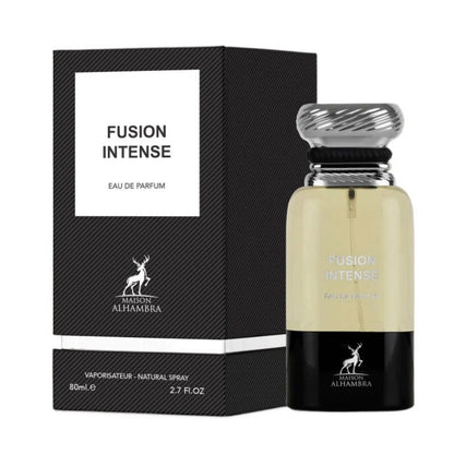 Fusion Intense Eau de Parfum by Maison Alhambra 80ml Long-Lasting Bold & Sophisticated Fragrance