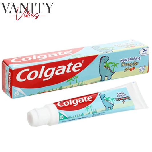 Colgate Ngua Sau Rang Hurong Dau Gel 2+ Dinosaur Toothpaste 40g Gentle Cavity Protection for Kids
