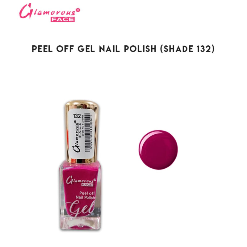 Glamorous Face Gel Peel Off Nail Polish (SHADE 132)