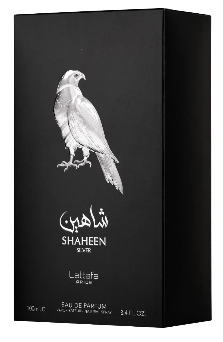 Lattafa Shaheen Silver by Lattafa Pride EDP 100ml for Men And Women