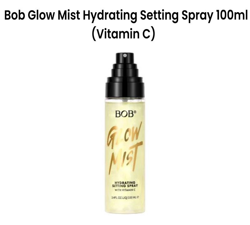 Bob Glow Mist Hydrating Setting Spray 100ml (Vitamin C)
