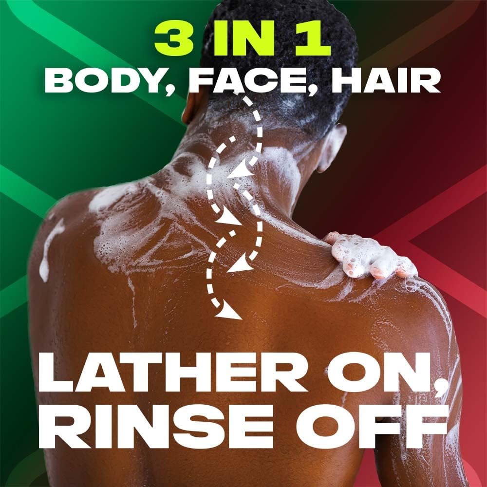 Axe Africa 12h Long Lasting Fragrance 3 In 1 Body Wash 400ml
