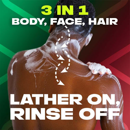 Axe Africa 12h Long Lasting Fragrance 3 In 1 Body Wash 400ml