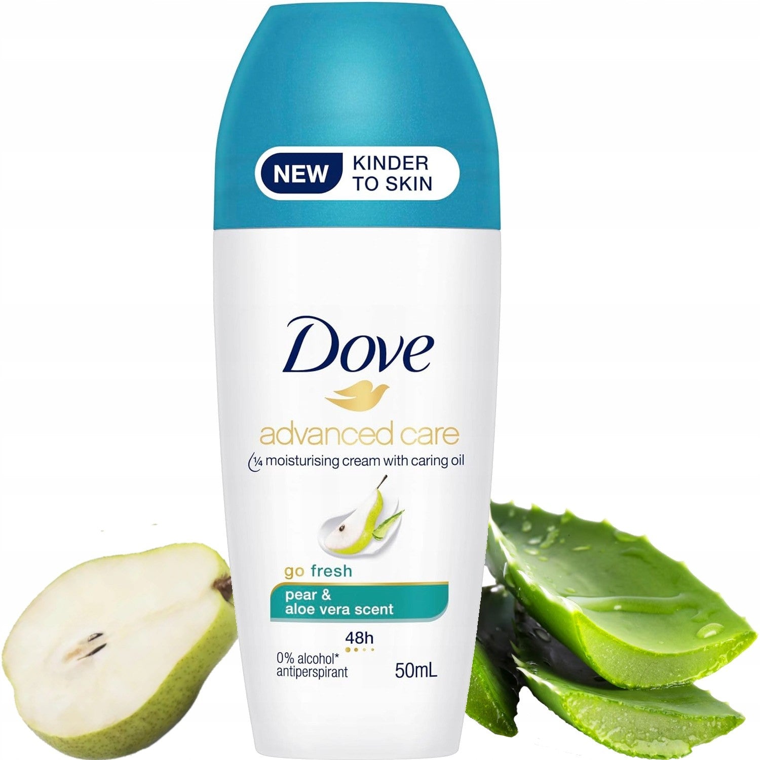 Dove Advanced Care Anti Perspirant Pear & Aloe Vera Roll On 50ml
