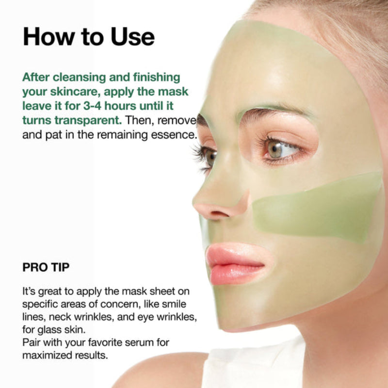 Anua Heartleaf 70+ Hyaluron Collagen Mask 38 g Soothing Hydration & Skin Repair (K Beauty)