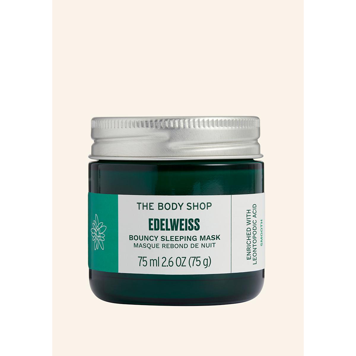 The Body Shop Edelweiss Bouncy Sleeping Mask-75ml