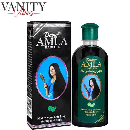 Dabur Amla Hair Oil 200ml Strong & Long Hair Nourishment Formula