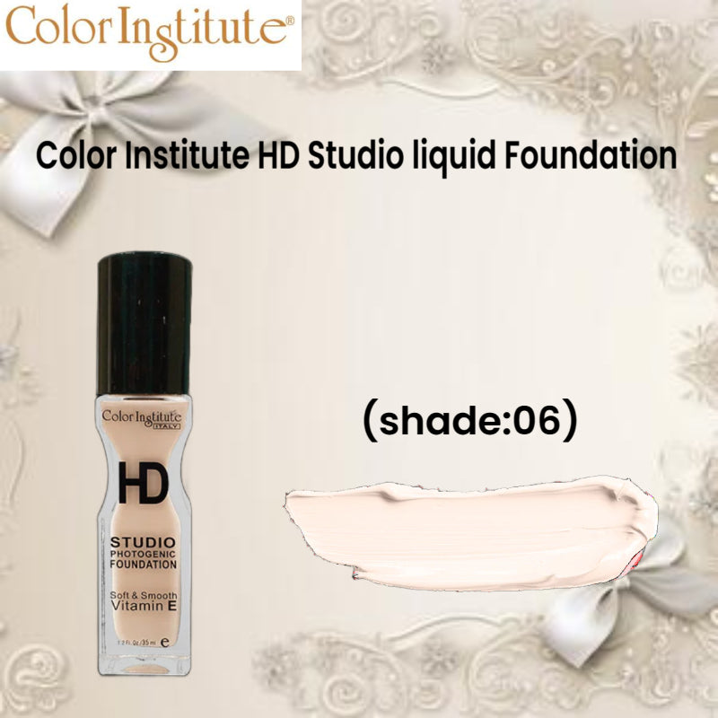 Color Institute HD Studio liquid Foundation (shade:06)