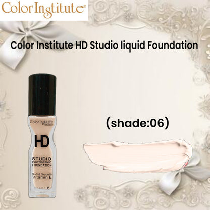 Color Institute HD Studio liquid Foundation (shade:06)
