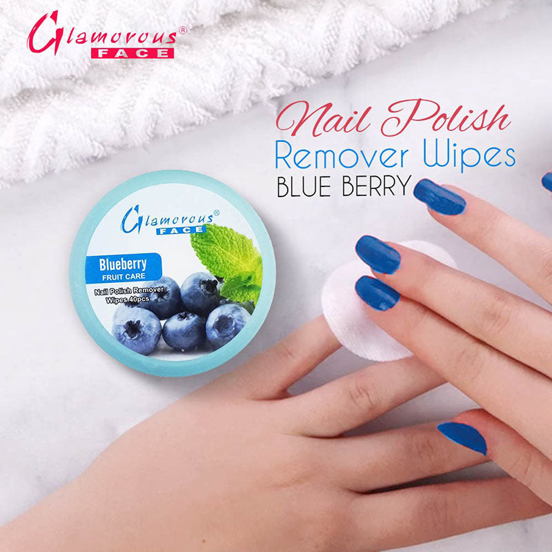 Glamorous Face Nail Remover Tissue (BLUEBERRY)