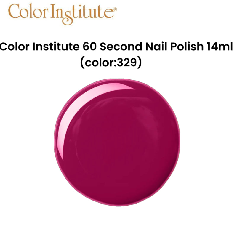 Color Institute 60 Second Nail Polish 14ml (color:329)