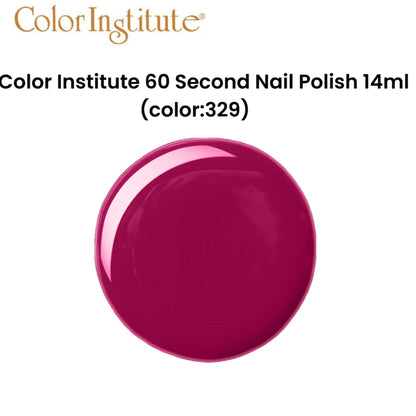Color Institute 60 Second Nail Polish 14ml (color:329)