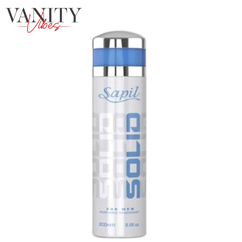 Solid By Sapil Perfumed Deodorant 200ml For Men