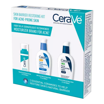 CeraVe Skin Barrier Restoring Kit for Acne Prone Skin