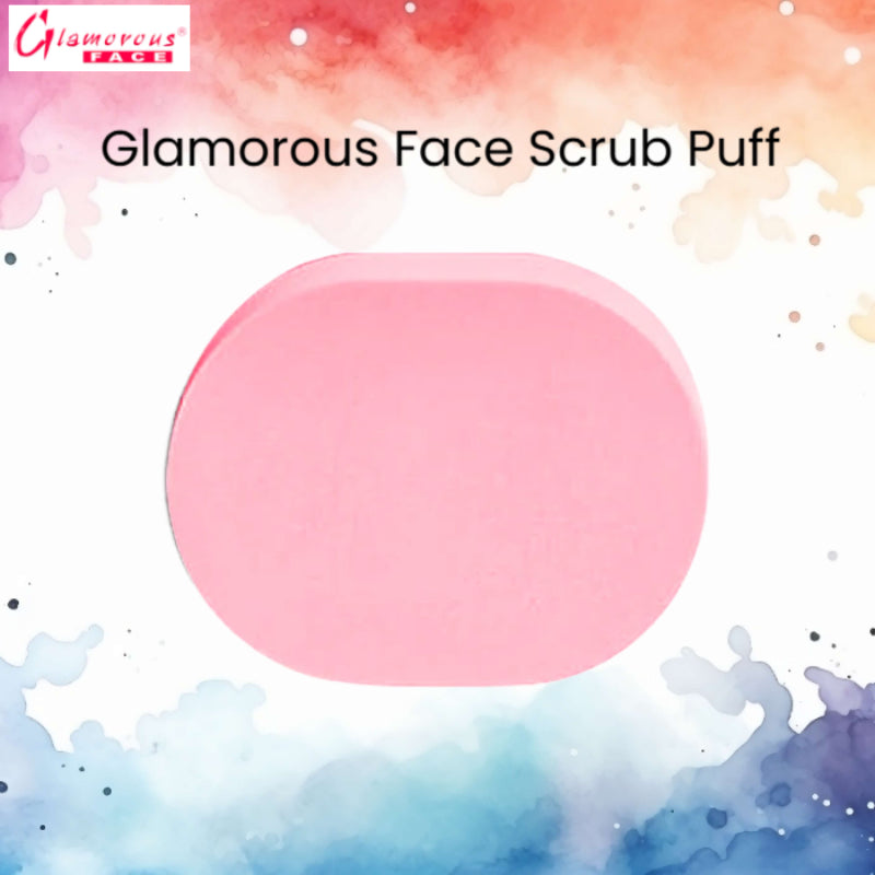 Glamorous Face Scrub Puff (02)