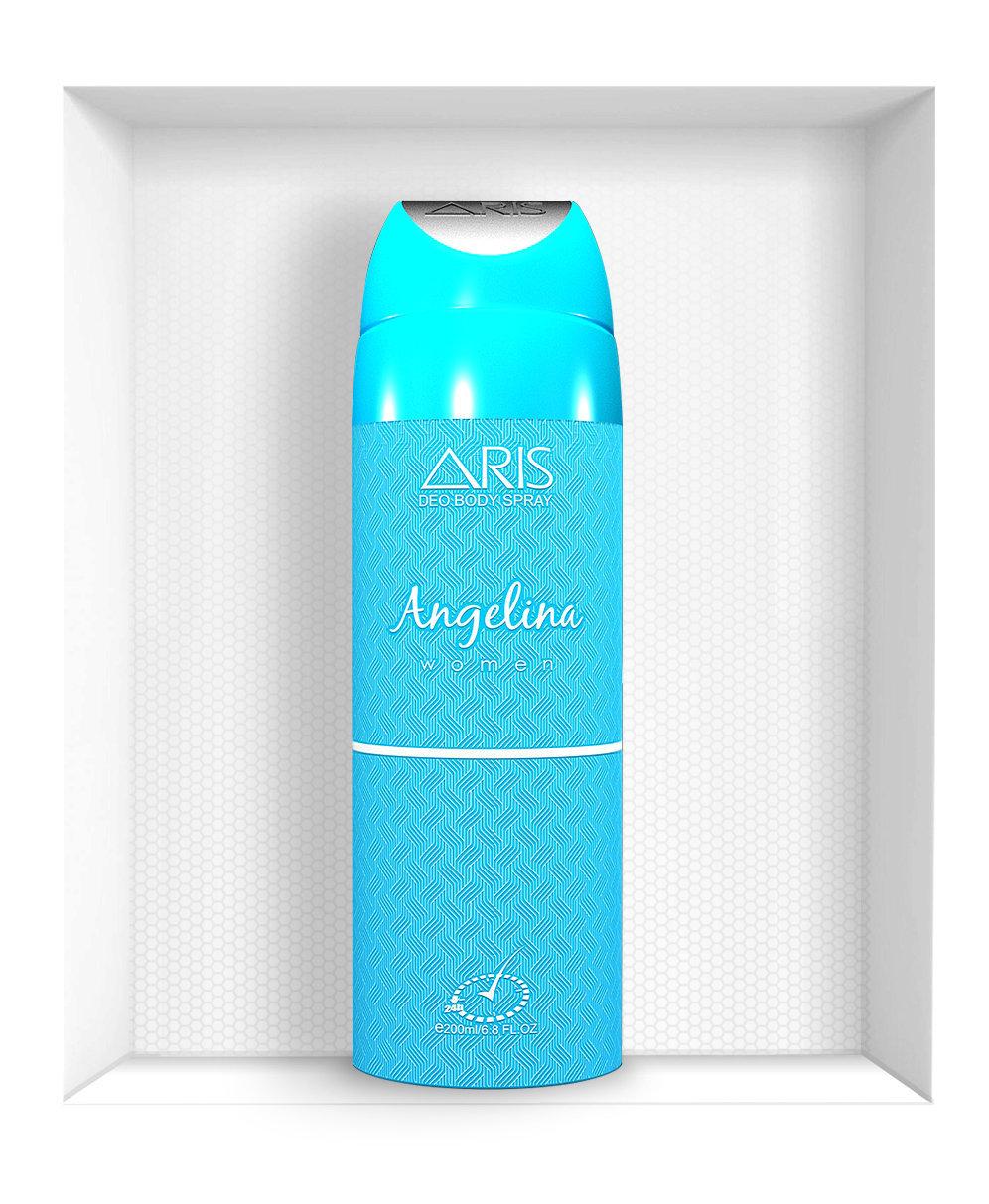 Aris Perfumes Angelina Women’s Body Spray by 200 ml
