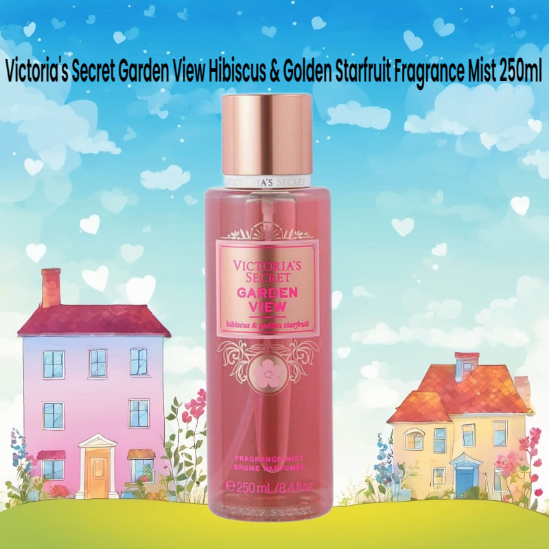 Victoria's Secret Garden View Hibiscus & Golden Starfruit Fragrance Mist 250ml