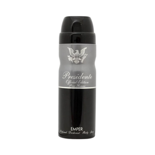 Emper Presidente Men Deodorant Body Spray 200ml Long‑Lasting Fresh & Masculine Fragrance