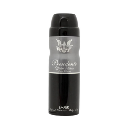 Emper Presidente Men Deodorant Body Spray 200ml Long‑Lasting Fresh & Masculine Fragrance