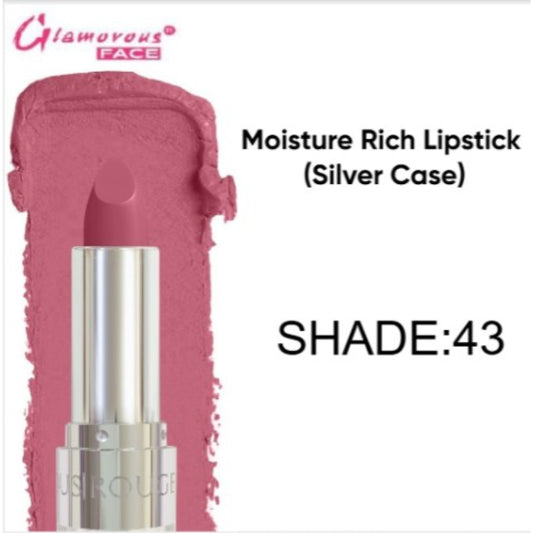 Glamorous Face Moisture Rich Lipstick (shade 43)