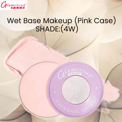 Glamorous Face Wet Base Makeup (Pink Case) (Shade:4W)