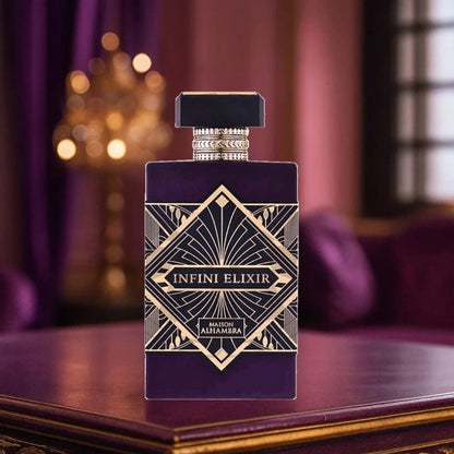 Infini Elixir Eau de Parfum Spray 100ml by Maison Alhambra Long-Lasting Elegant & Unisex Fragrance