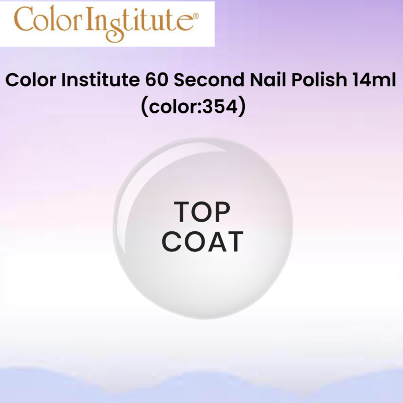 Color Institute 60 Second Nail Polish 14ml (color:354)
