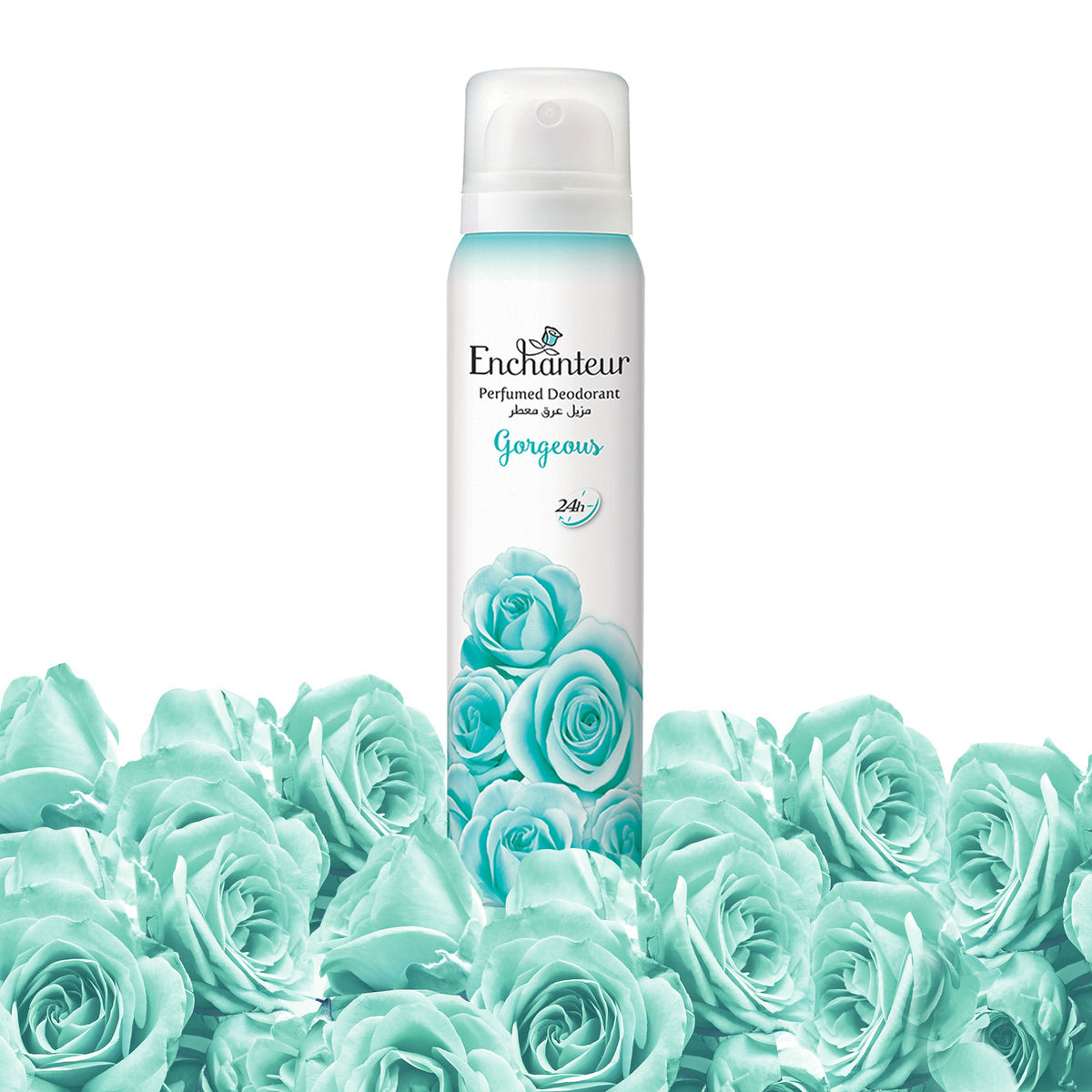 Enchanteur Gorgeous Perfumed Deodorant Spray 150ml - Long Lasting Floral Fragrance Body Spray for Women Freshness & Odor Prot