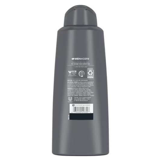 Dove Men+Care Charcoal + Clay Shampoo 603ml Deep Cleansing & Stronger Hair
