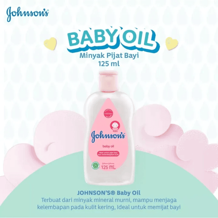 Johnsons Baby Johnson’s Baby Oil 125ml Gentle Moisturizing Care for Soft Skin