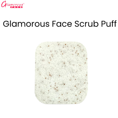 Glamorous Face Scrub Puff (01)
