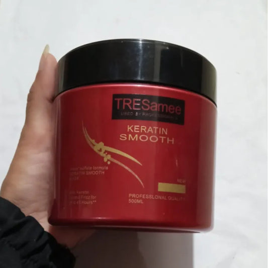 Tresamee Keratin Smooth Hair Mask 500ml (Original)