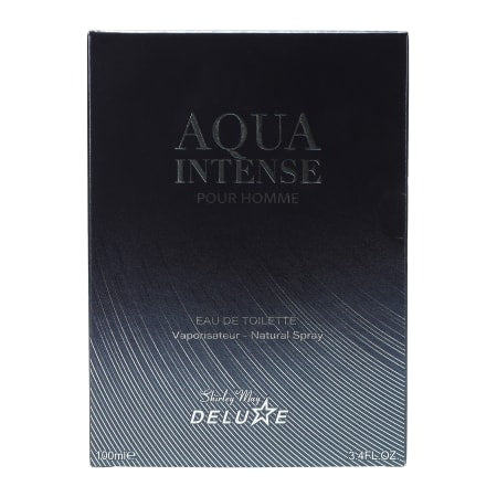 Aqua intense by Shirley May Deluxe Eau de Toilette 100ml for Men