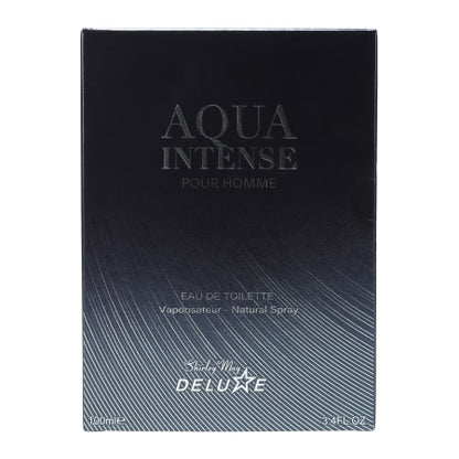 Aqua intense by Shirley May Deluxe Eau de Toilette 100ml for Men