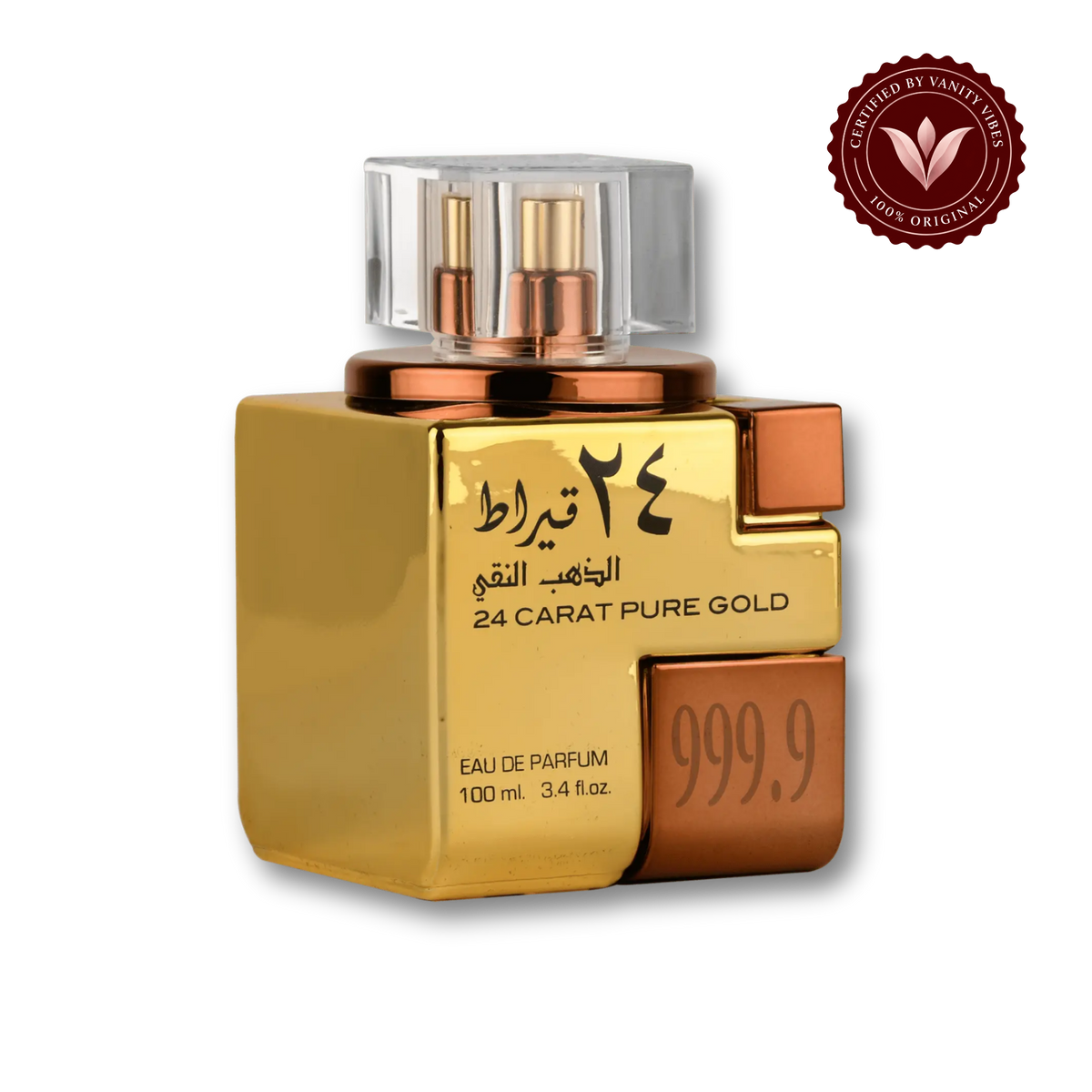 Lattafa 24 Carat Pure Gold Perfume-100 Ml