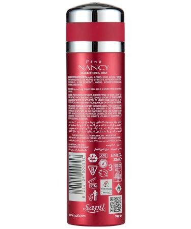 Pink Nancy by Sapil Perfumed Deodorant 200ml for Women
