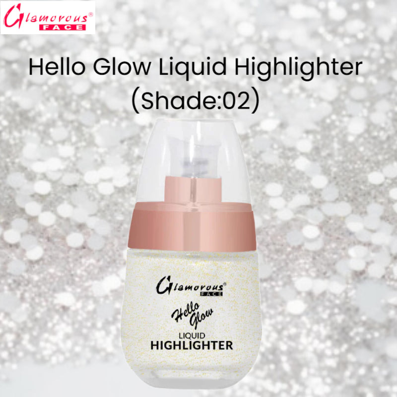Glamorous Face Hello Glow Liquid Highlighter (Shade:02)