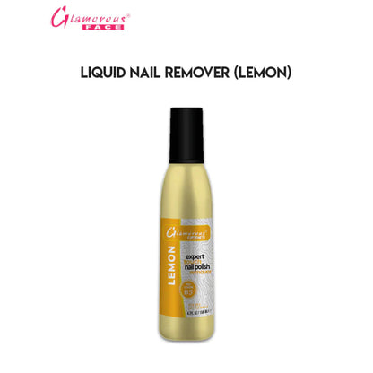 Glamorous Face Liquid Nail Remover Large 150ml (LEMON)