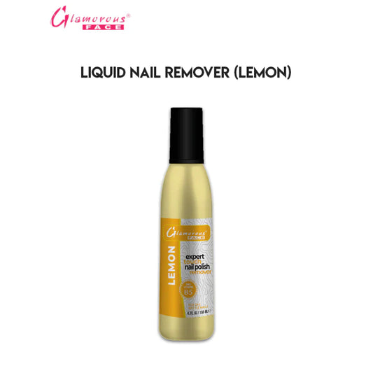 Glamorous Face Liquid Nail Remover Large 150ml (LEMON)