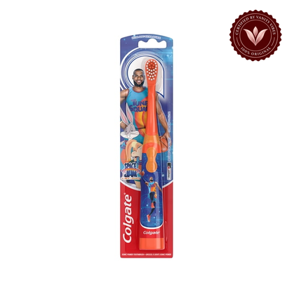 Colgate — Colgate Kids Space Jam Battery Toothbrush - Includes 1 AA Battery, Fun & Effective Cleaning for Kids — image 1