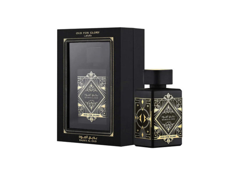 Lattafa Badee Al Oud Oud for Glory Black Eau De Parfum Perfume