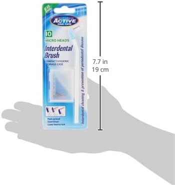ACTIVE 10'S MICRO HEADS INTERDENTAL BRUSH