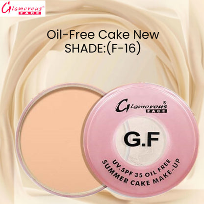 Glamorous Face Oil-Free Cake New (Shade:F 16)